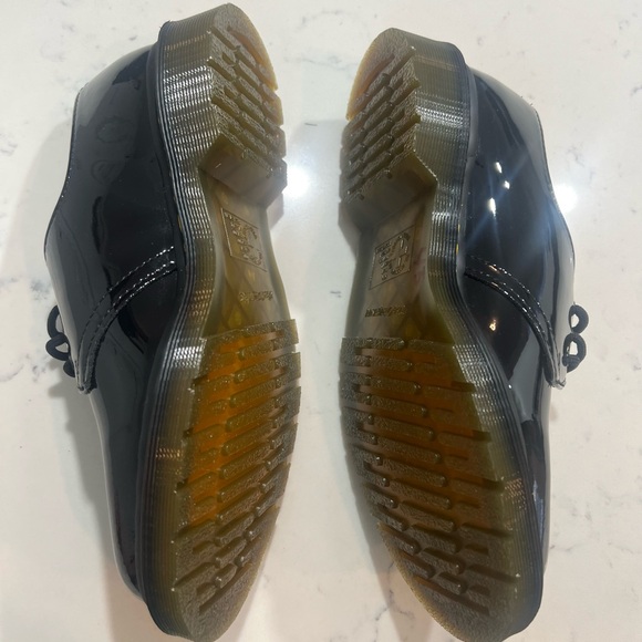 Dr. Martens Women’s SZ.8 Black  Patent Leather 1461  Oxford 3 Eye Shoes New - Picture 9 of 14